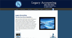 Desktop Screenshot of legacyacctg.com